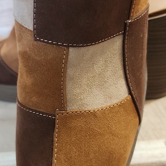 UNIVERSAL THREAD TESS FAUX LEATHER PLATFORM MULE CHUNKY HEELS SIZE 11 NWOB - Picture 14 of 16